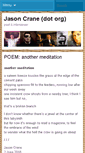 Mobile Screenshot of jasoncrane.org